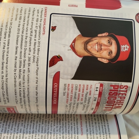 St.Louis Cardinals paperback book 2017 , 125th anniversary gently used - Picture 9 of 16